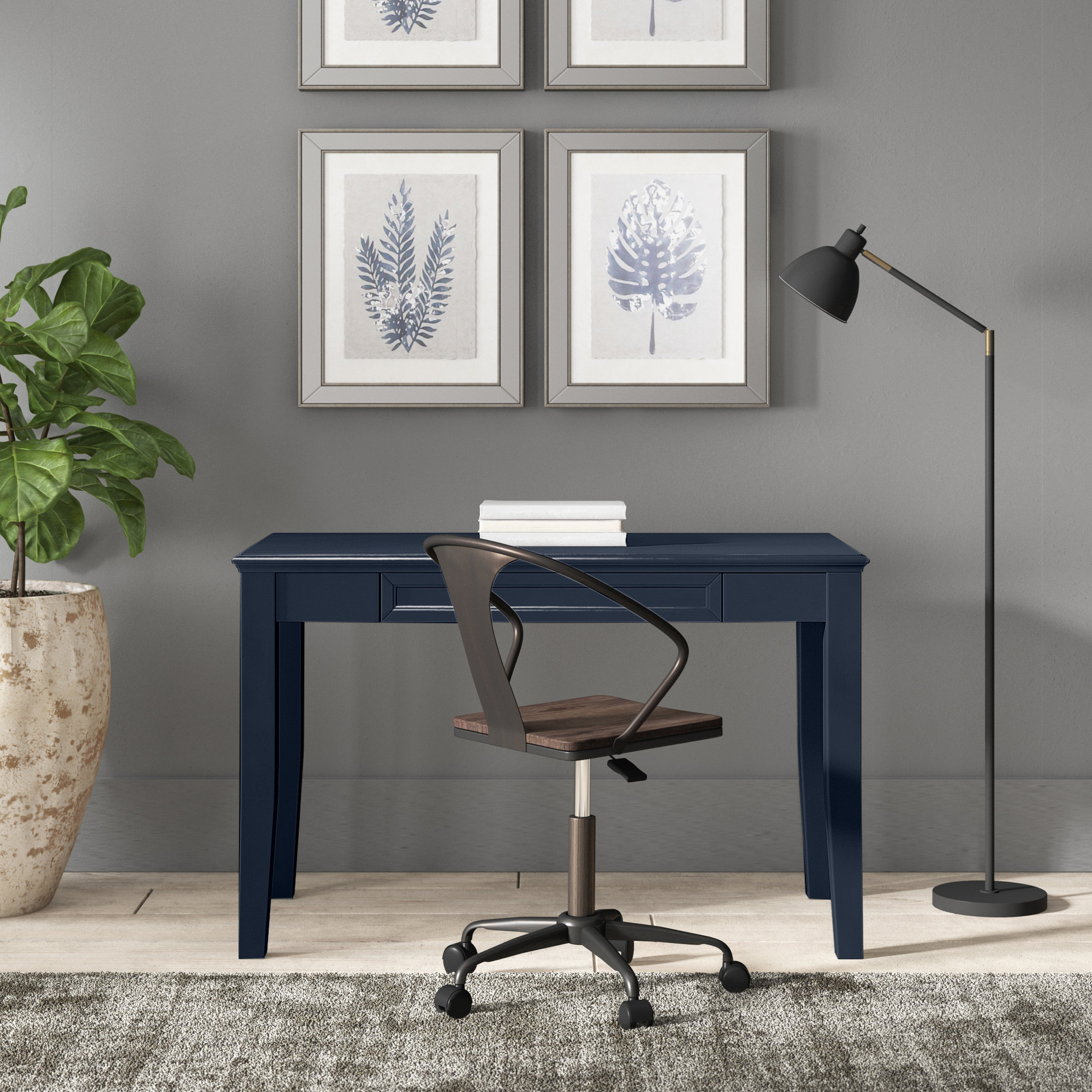 Appleby Desk Greyleigh Color Blue